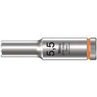 004502 - Socket for hexagonal nuts 5,5mm 1/4 inch 004502