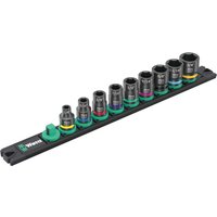 Zyklop 9 Piece 3 8" Drive Hexagon Impaktor Socket Set Imperial