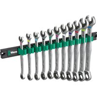6000 Joker 11 Piece Ratchet Combination Spanner Set on Magnetic Rail