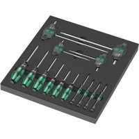 Wera 9712 14 Piece Torx Screwdriver Set in Foam Insert Tray