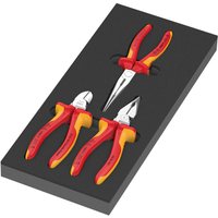 9784 3 Piece Foam Insert Knipex VDE Plier Set