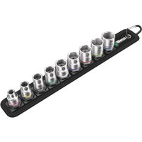 Wera 9 Piece 3/8 Drive Zyklop Socket Set