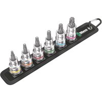 Wera 6 Piece 1/2 Drive Zyklop Torx HF Bit Socket Set