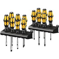Wera 13 Piece Kraftform Chiseldriver Screwdriver Set