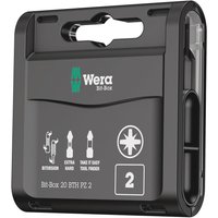 Wera Bit-Box Bi-Torsion Extra Hard Pozi Screwdriver Bits