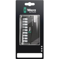 Wera 10 Piece Phillips, Pozi and Torx Screwdriver Bit Set