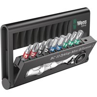 Wera Bit Check 10 Piece Zyklop Mini Ratchet Bitorsion Bit Set