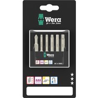 6 Piece Phillips Hexagon & Torx HVAC Screwdriver Bit Set