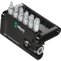Wera 7 Piece Bit-Check Security Torx Screwdriver Bit Set