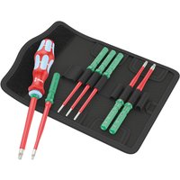 Kraftform Kompakt 8 Piece VDE Insulated Extra Slim Stainless Steel Screwdriver Set