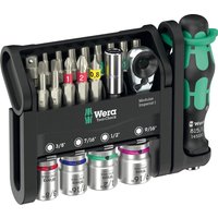Tool Check 21 Piece Modular Screwdriver 1 4" Drive Socket Set Imperial