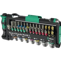 Tool Check Plus 1 39 Piece Screwdriver 1 4" Drive Hexagon Socket Set