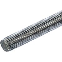 Threaded Rod Bright Zinc Plated 20mm 1000mm Pack 1