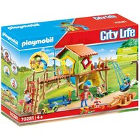 Technisch, Leerzaam & Educatief speelgoed voor 10 jaar PLAYMOBIL City Life Avontuurlijke speeltuin – 70281