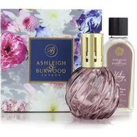 ASHLEIGH&BURWOOD AB DUFTLAMPE HERITAGE MAUVE SET mit 250ml VELVET PLUM&CASSIS