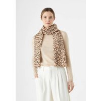 Codello PRINTED SCARF POLYESTER/VISCOSE LEO 45X180CM