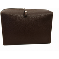 Hammann Lederwaren Triangular Washbag L – Luxuriöse Leder-Kulturtasche aus Chervo-Kalbleder