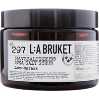 L:A Bruket 297 Sea Salt Scrub Lemongrass L:A Bruket 297 Sea Salt Scrub Lemongrass