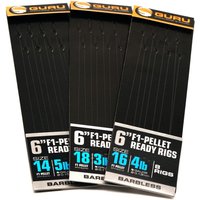 Guru - F1 Pellet Pole Rigs 6"-22