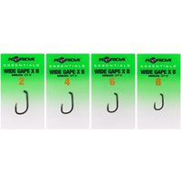 Korda - Essentials Wide Gape X Hooks-Micro Barbed-6