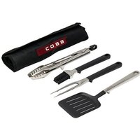 Cobb - Utensil Set - Spatula, Tongs, Fork & Brush