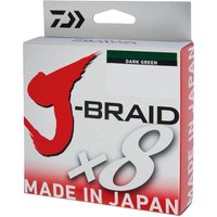 Daiwa - J-Braid X8 300m Dark Green-18lb