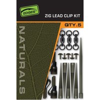 Zig Rig Fishing for Carp UK: How to Set Up and Fish Zig Rigs 2 Fox - Naturals Zig Lead Clip Kit