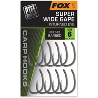 Barbel Fishing Tactics UK: Methods, Rigs, Baits, and Seasonal Timing 3 Fox - Super Wide Gape - In-Turned Eye Hooks-2