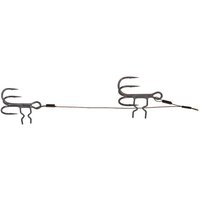 Lure Fishing for Zander UK: Tactics, Lures, and Locations 3 Fox Rage - Strike Point Double Stingers-13cm and 6cm / 1 and 2 hooks / 18kg/40lb wire x 2