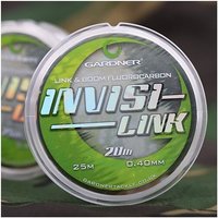 Gardner - Invisilink Fluorocarbon Hooklink 25m-25lb