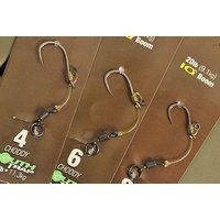 Korda - Ready Tied Stiff Hinge Rig-6-Barbed