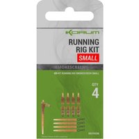 Grass Carp (Ctenopharyngodon idella): UK Species Guide 4 Korum - Smokescreen Running Rig Kit-Small