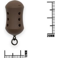 LiquiRigs - Multi-Bait Dumbell 12mm Hookbait System-Brown-Swivel
