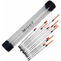 Fishing Floats Explained: UK Float Types and When to Use Them 2 Middy - Fat Boy Pellet Waggler pack (12flts in tube)