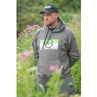 Maver - Grey Emblem Hoodie-XXL