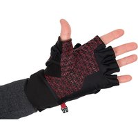 Fox Rage - Fingerless Mitten Gloves-Large