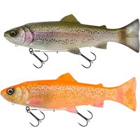 A Morning on the Norfolk Broads: Pike in the Mist 3 Savage Gear - 3D Line Thru Pulsetail Trout-Ss Cl Gld Albino-16cm