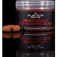 Elevate Baits - Spicy Chorizo 15mm x 12mm Natural Dumbell Wafters