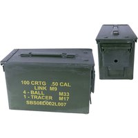 tropheshop 24% Rabatt auf gebrauchte US Munitionskiste Größe 2 in Oliv 305 x 155 x 187