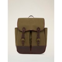 Dovedale Canvas and Leather Classic Backpack | Tusting