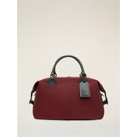 Explorer in Superlight Twill and Leather, Medium Weekend Bag | Tusting