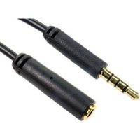 2m 3.5mm TRRS Male to Female Extension Cable