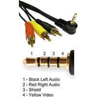 3m 3.5mm Jack to Three RCA Cable
