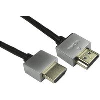 3m Super Slim HDMI Cable Black 4k
