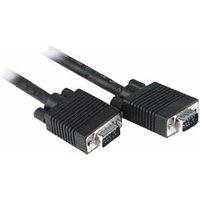 3m VGA Lead - Triple Shielded VGA Male to Male Black Cable