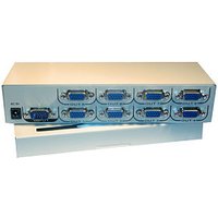 VGA Splitter 8 Port Connect a PC to 8 Monitors VSA18