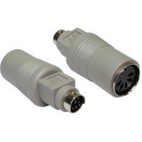 6 Pin Mini-DIN (M) to 5 Pin DIN (F) Keyboard Adapter