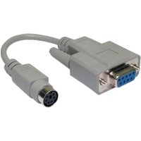 PS/2 (F) to Serial (F) Mouse Leaded Adapter