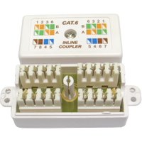 CAT 6 Punchdown / Krone Coupler (White)