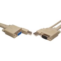 2m 1x USB A-B & 1x SVGA M-F KVM Cable